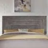 Liberty Furniture 406-BR13 Liberty Furniture 406-BR13 Modern Farmhouse - Queen Panel Headboard - Dusty Charcoal