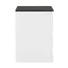 Liberty Furniture 417-HO147 Allyson Park - Bunching Lateral File Cabinet - Wirebrushed White / Charcoal