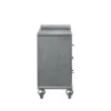 New Classic BA9698S-090 New Classic BA9698S-090 Valentino - Vanity Table - Silver