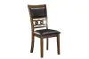 New Classic D1701-50S-BRN New Classic D1701-50S-BRN Gia - 5 Piece Round Dining Set - Brown
