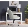 Riverside Furniture 28638 Finn - Upholstered Desk Chair - White