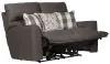 Jackson Furniture Industries 61802-1561/58-2533/58 Jackson Furniture Industries 61802-1561/58-2533/58 Searsport - Power Reclining Loveseat With Power Adjustable Headrest - Metal