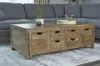 CoasterElevations 723888 Esther - 6-Drawer Solid Wood Coffee Table - Natural