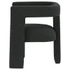 Coaster Fine Furniture 902882 Petra - Boucle Upholstered Accent Side Chair - Black