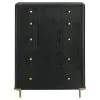 Coaster Fine Furniture 224335 Arini - 5-Drawer Bedroom Chest - Black