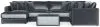 Jackson Furniture Industries 2245/37/31/59/75/12-23 Jackson Furniture Industries 2245/37/31/59/75/12-23 Remington - 5 Piece Modular Sectional (LSF Chaise) And 1 Included Cocktail Ottoman - Slate