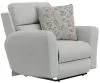 Jackson Furniture Industries 623207-1856/18-1458/26 Jackson Furniture Industries 623207-1856/18-1458/26 Chappy - Power Lay Flat Recliner - Pebble