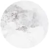 Coaster Fine Furniture 708338 Rowena - Round Sintered Stone Coffee Table - White Faux Marble