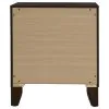Coaster Fine Furniture 223442 Welsley - 2-Drawer Nightstand Bedside Table - Walnut
