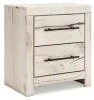 Benchcraft® B2310-92 Lawroy - Two Drawer Night Stand - Light Natural