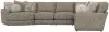 Jackson Furniture Industries 3145/73/59/31/92-28 Jackson Furniture Industries 3145/73/59/31/92-28 Turner - 5 Piece Sectional With LSF Cuddler - Mushroom