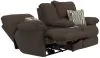 Jackson Furniture Industries 62579-2530/09-2531/15 Lenny - Power Lay Flat Reclining Console Loveseat - Chocolate
