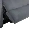 New Classic U5427-12P2-GRY Teddy - Recliner With Power Headrest & Footrest - Gray