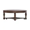 Liberty Furniture 418-OT1010 Allington - Oval Cocktail Table - Satin Sienna