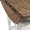 Liberty Furniture 741-T4242 Al Fresco - Drop Leaf Table - Graphite & Whitestone