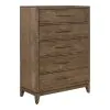 Liberty Furniture 936-BR41 Shaker Lakes - 5 Drawer Chest - Harvest Brown
