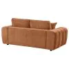 Coaster Fine Furniture 504952 Burnett - Chenille Upholstered Wide Arm Loveseat - Burnt Orange
