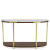 Riverside Furniture 28515 Riverside Furniture 28515 Emery - Demilune Sofa Table - Smoked Cherry