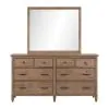Liberty Furniture 866-BR-KCPB Hickory Grove - California King Panel Bed - Heirloom Brown