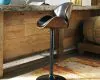 Ashley Furniture D120-530 Bellatier - Tall UPH Swivel Barstool - Brown