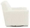 Ashley Furniture A3000365 Herstow - Swivel Glider Accent Chair - Ivory