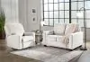 Ashley Furniture 53603/37/25 Ashley Furniture 53603/37/25 Rannis - 2 Pc. - Twin Sofa Sleeper, Rocker Recliner - Snow
