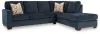 Ashley Furniture 24303S2 Ashley Furniture 24303S2 Aviemore - 2-Piece Sectional With Raf Corner Chaise - Ink
