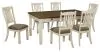 Ashley Furniture D647/25/01(6) Ashley Furniture D647/25/01(6) Bolanburg - 7 Pc. - Dining Room Table, 6 Side Chairs - Beige