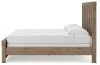 Ashley Furniture PCB2844B6 Oliandon - King Panel Bed - Light Brown