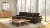 Jackson Furniture Industries 3045/75/73-09 Jackson Furniture Industries 3045/75/73-09 Comfrey - 2 Piece Sofa / LSF Chaise - Chocolate