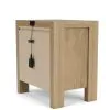 Riverside Furniture 91098 Davie - Wood One Drawer Nightstand - Light Brown