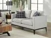 CoasterElevations 508682 Apperson - Upholstered Track Arm Loveseat - Light Gray