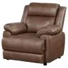 Coaster Fine Furniture 508283 Ellington - Upholstered Padded Arm Accent Chair - Dark Brown