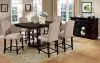 Furniture of America CM3133PT Hurdsfield - Counter Height Table - Antique Cherry