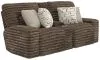 Jackson Furniture Industries 63259-1998/19-2343/49 Jackson Furniture Industries 63259-1998/19-2343/49 Lynx - Power Reclining Console Loveseat With Zero Gravity - Mocha