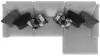 Jackson Furniture Industries 4045/63/76-58 Jackson Furniture Industries 4045/63/76-58 Arlo - 2 Piece Oversized Sofa Chaise (RSF Chaise) - Arctic