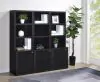 Coaster Fine Furniture 802703-S3 Westpark - 3 Piece Wall Unit Bookcase Set With USB - Black