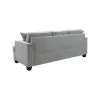 Intercon SY-SF-BWN84-GPH-C Baldwin - Sofa With 2 Pillows - Dalton Graphite
