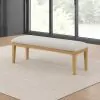New Classic D1464N-25 New Classic D1464N-25 Essence - Dining Bench With Natural Cushion - Natural