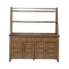 Liberty Furniture 930-DR-SH Carolina Park - Server & Hutch - Amber Brown