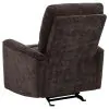 Coaster Fine Furniture 609573 Navarro - Chenille Upholstered Glider Recliner - Dark Brown