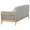 Coaster Fine Furniture 511071-S2 Vaughn - 2 Piece Fabric Upholstered Flared Arm Sofa Set - Gray