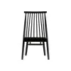 Intercon AC-CH-1189W-BLK-SU Arcadia - Rack Back Windsor Chair - Black