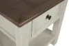 Ashley Furniture T637-3 Bolanburg - Rectangular End Table - White / Brown / Beige