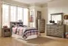 Ashley Furniture B446-63 Ashley Furniture B446-63 Trinell - Twin Bookcase Headboard - Brown