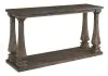 Ashley Furniture T776-4 Johnelle - Sofa Table - Gray