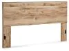 Ashley Furniture B1050-58 Hyanna - King Panel Headboard - Tan Brown