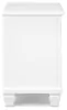Ashley Furniture B680-92 Fortman - Two Drawer Night Stand - White