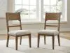 Ashley Furniture D974-01 Cabalynn - Dining Uph Side Chair (Set of 2) - Oatmeal / Light Brown