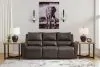 Ashley Furniture U1310087 Boxmere - Reclining Power Sofa - Storm
